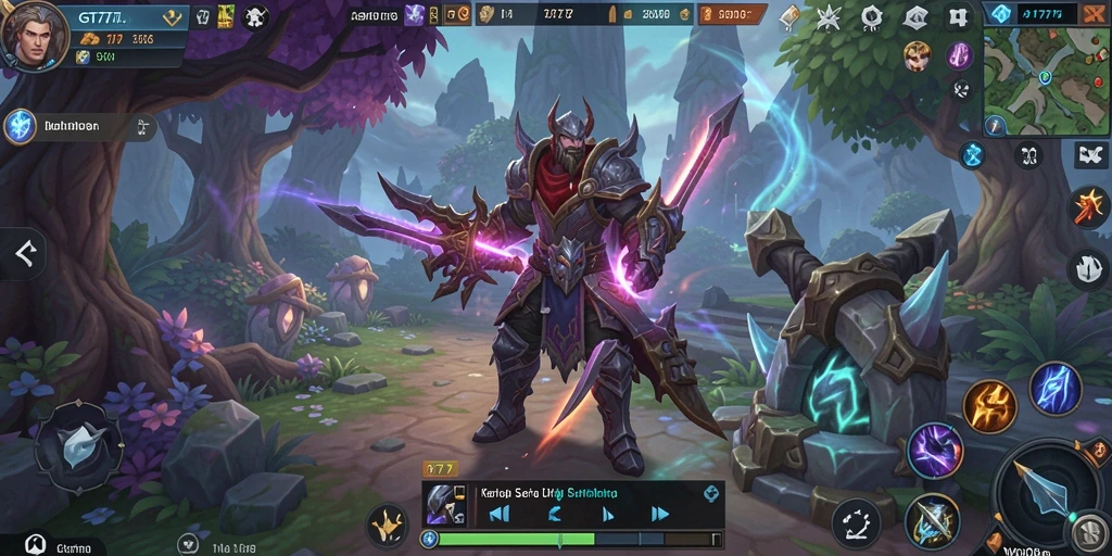 Tampilan menarik dari gameplay GT777 MMORPG yang memukau.