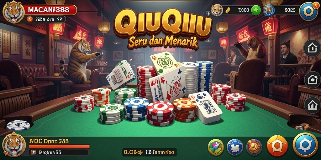 Tampilan gameplay QiuQiu yang memikat di MACAN388.