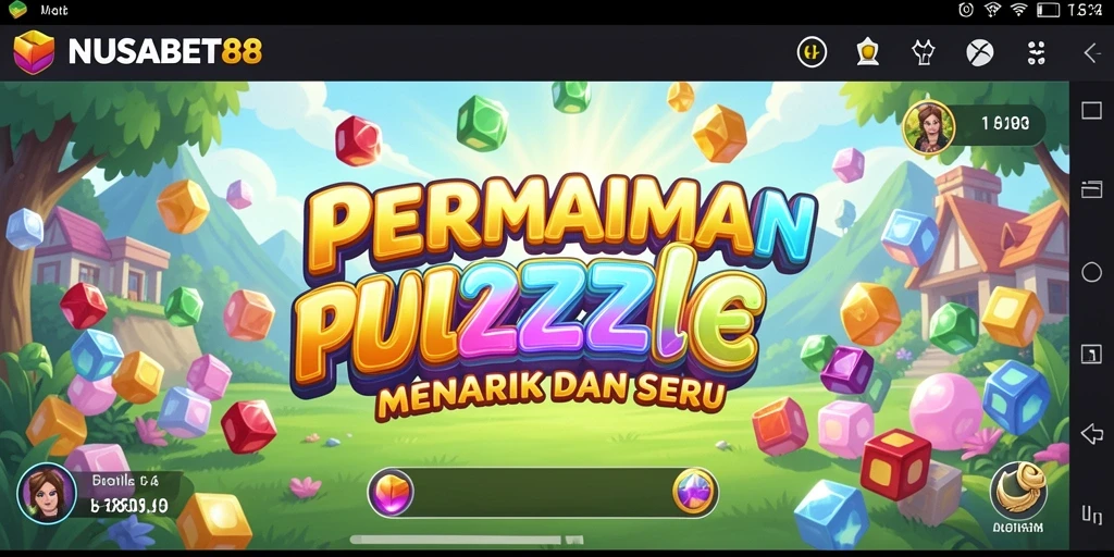 Screenshot NUSABET88 menampilkan gameplay Puzzle yang menawan.
